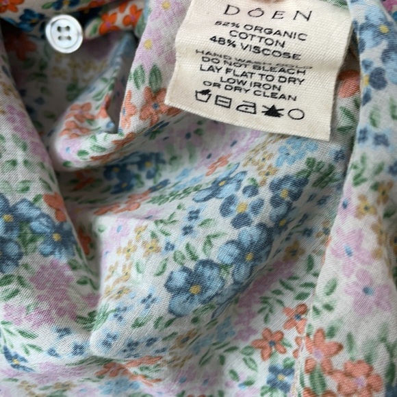 Doen Rose Top in Lady Bird Floral XXS - Picture 6 of 9